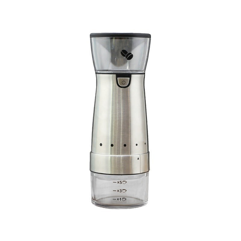 Portable USB Rechargeable Coffee Grinder for Smooth Grounds