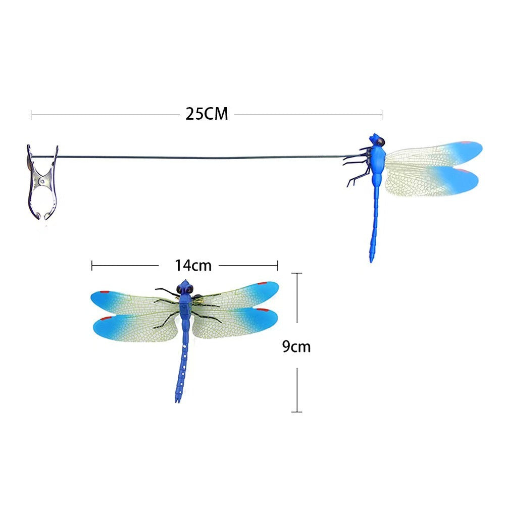 Fake Dragonfly Decorative Clip