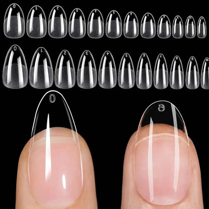 Fake Nail Tips Extension System