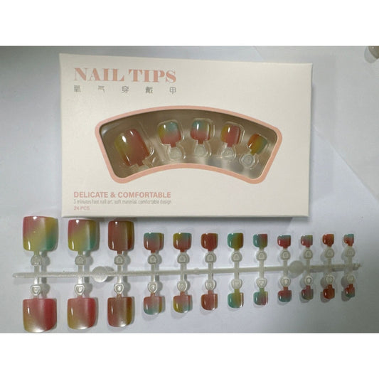 fake toenail pieces