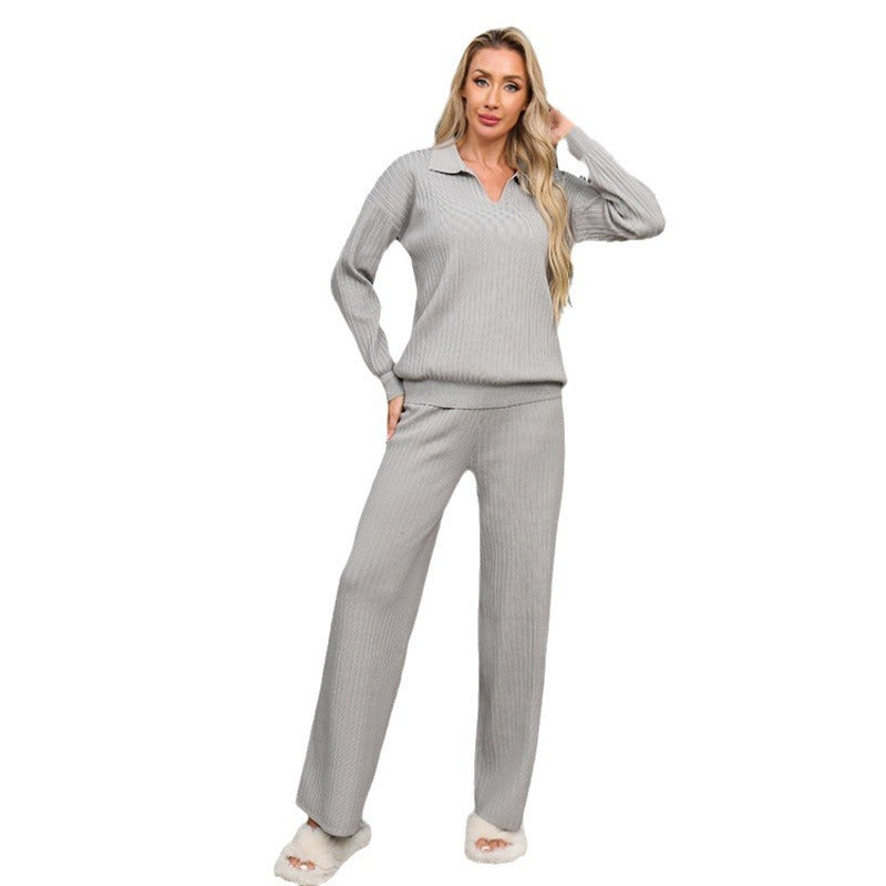 Fall/Winter Casual Knitted Set