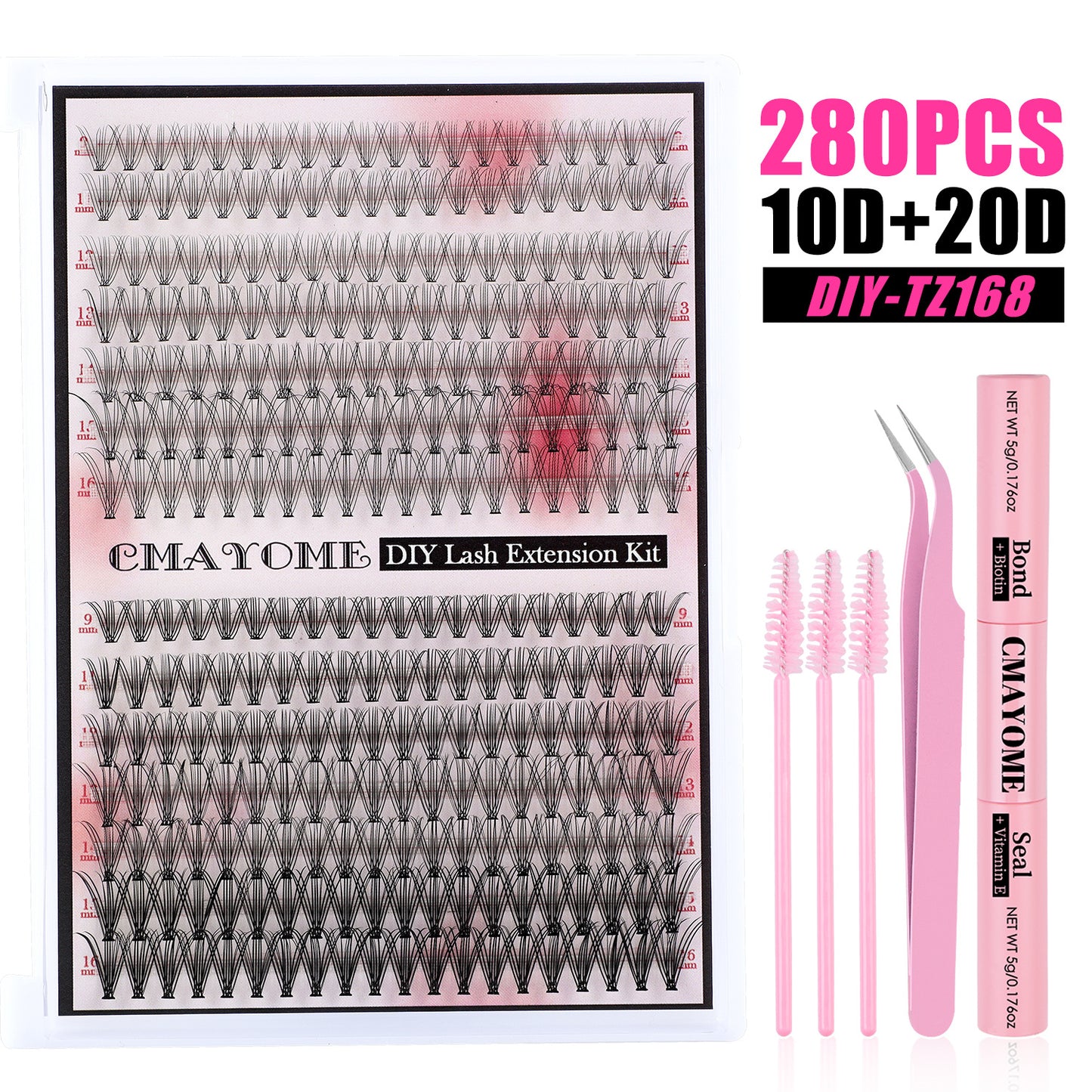 false eyelash set