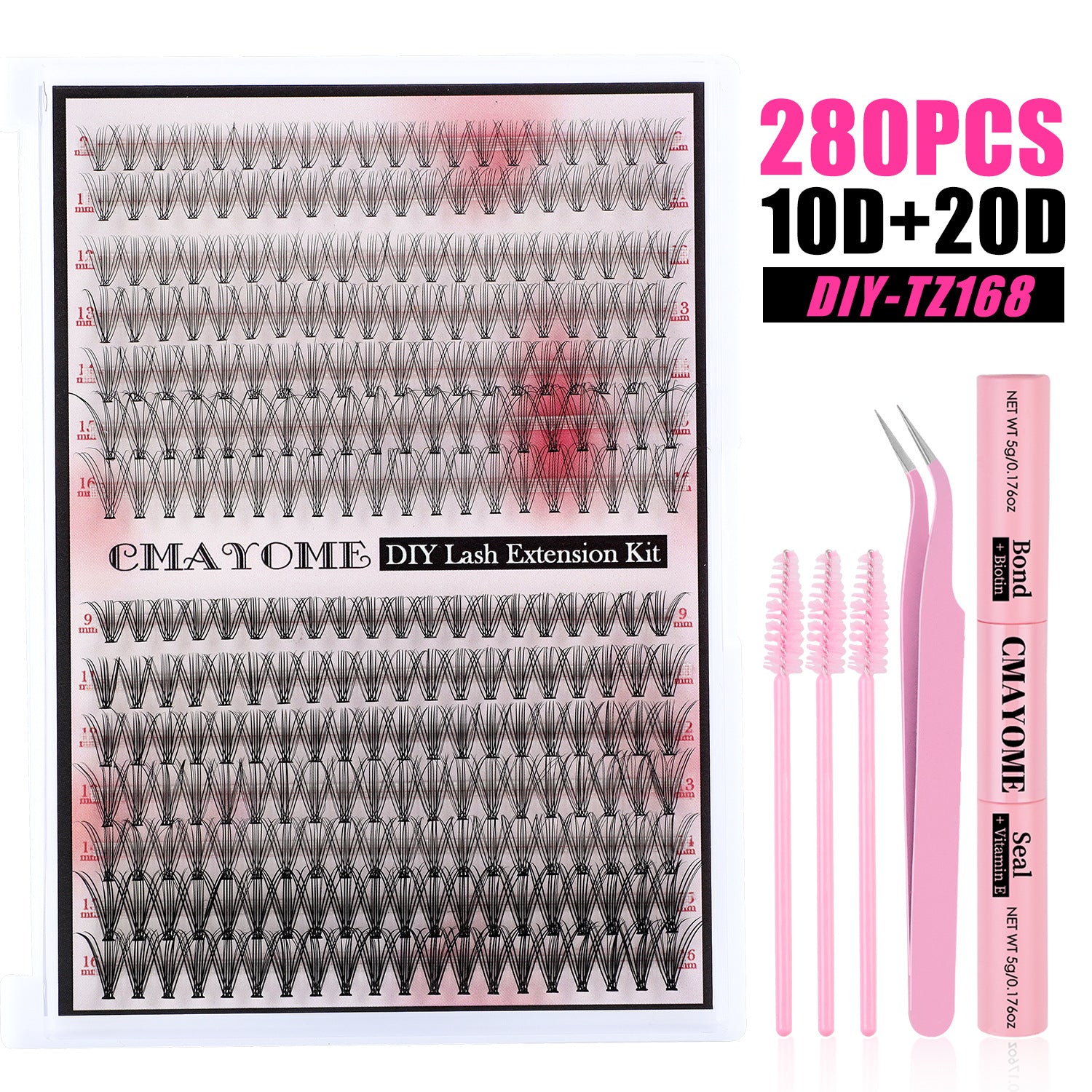 false eyelash set