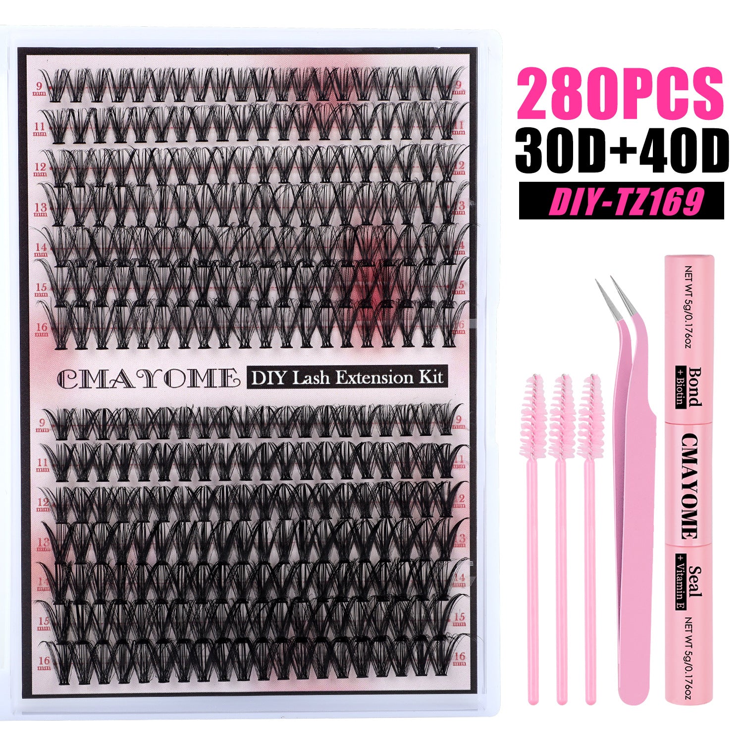 false eyelash set