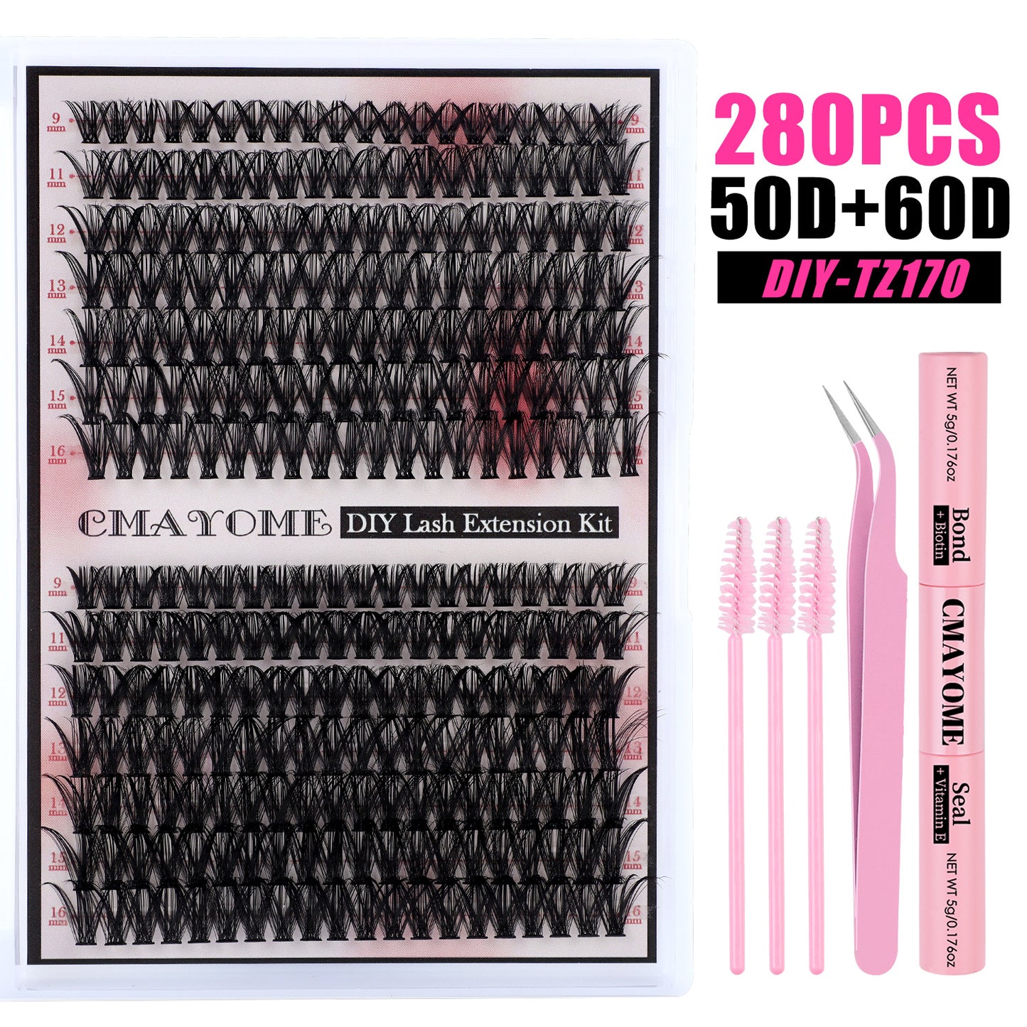 false eyelash set