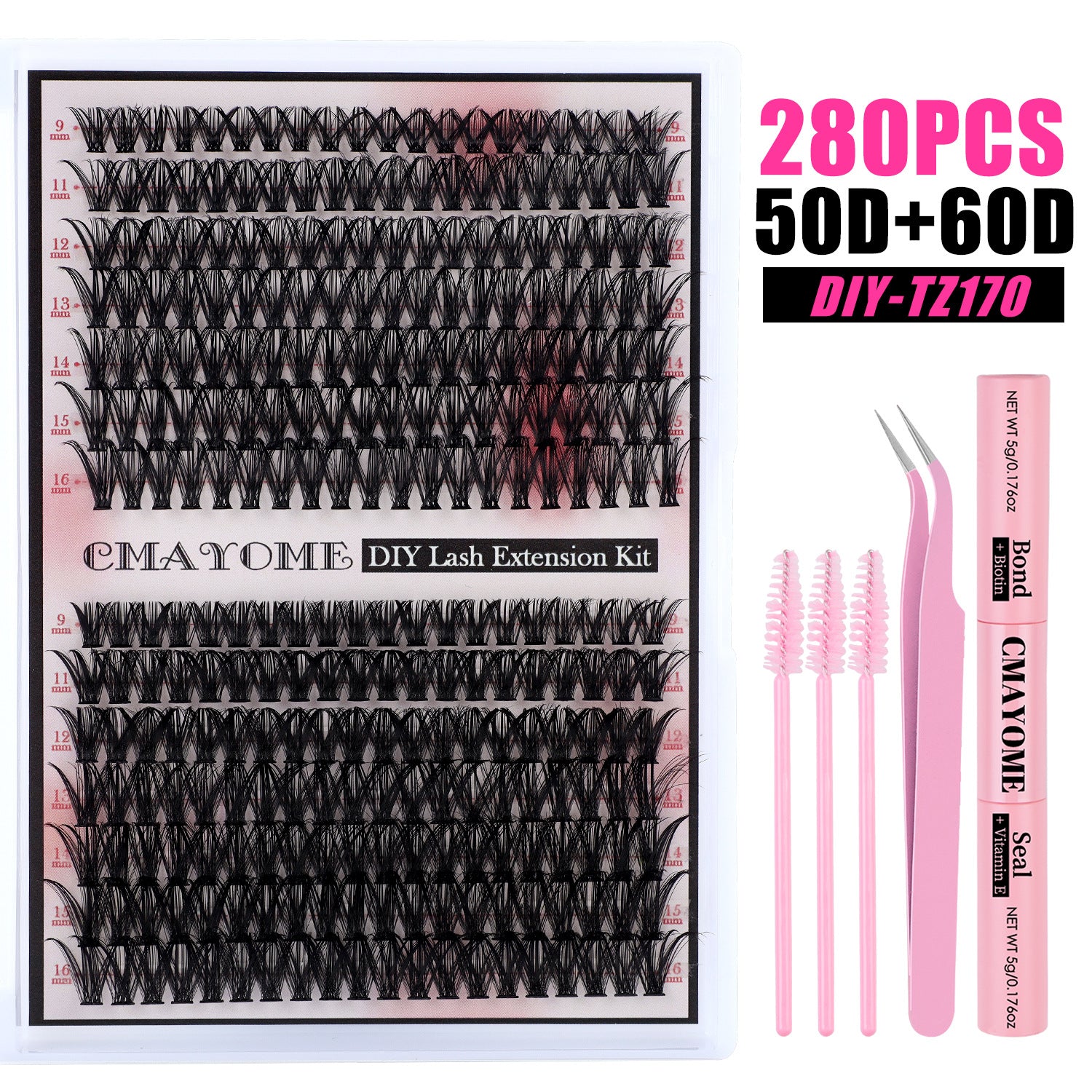 false eyelash set