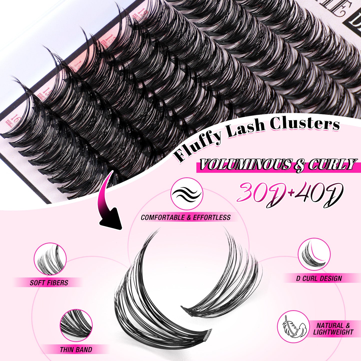 false eyelash set