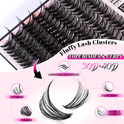 false eyelash set