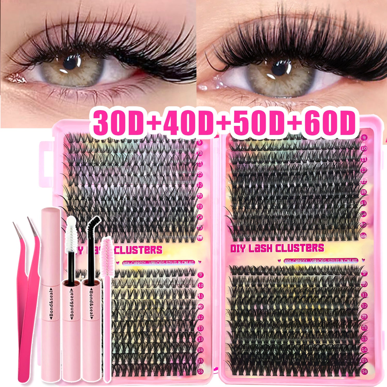 False eyelashes book