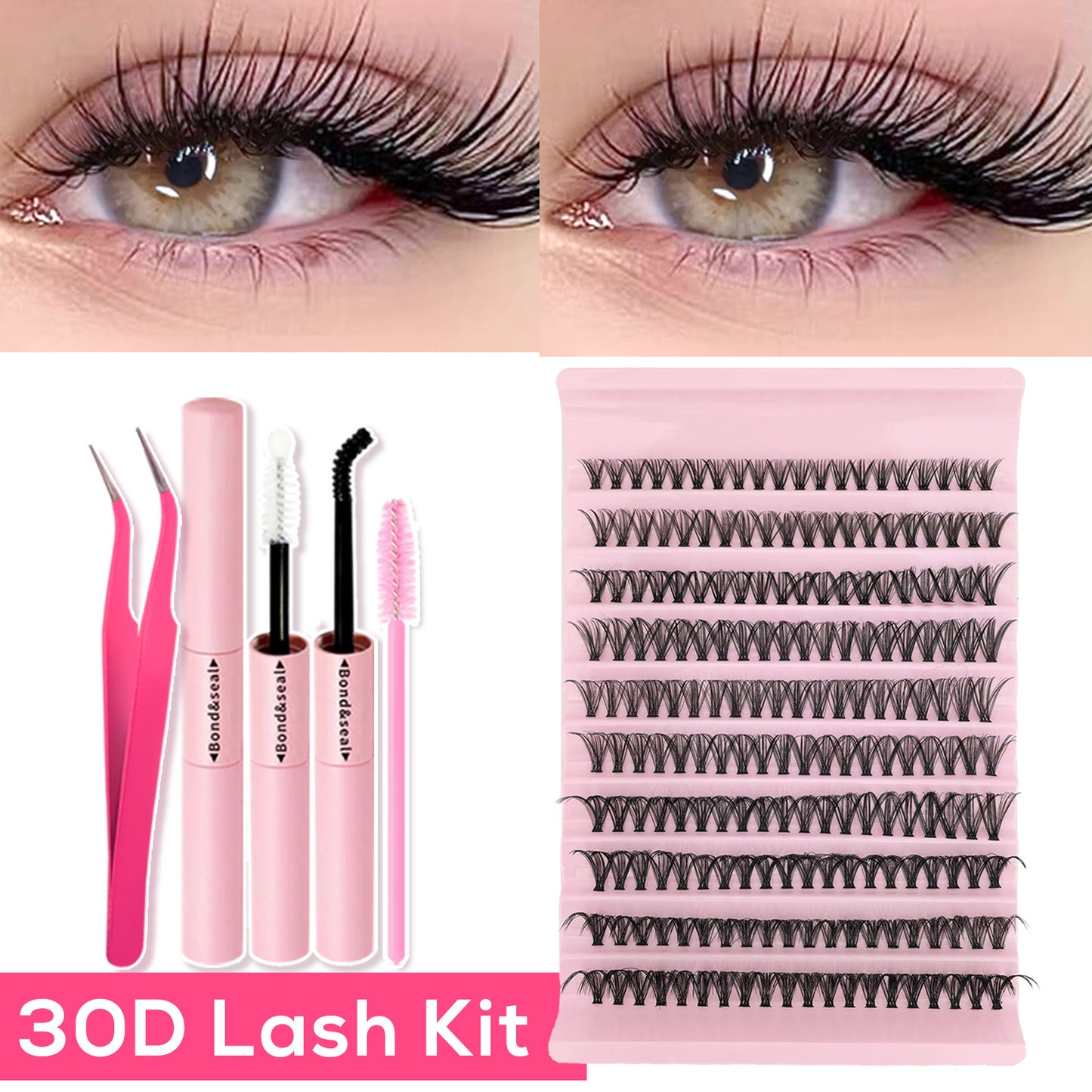 False eyelashes book