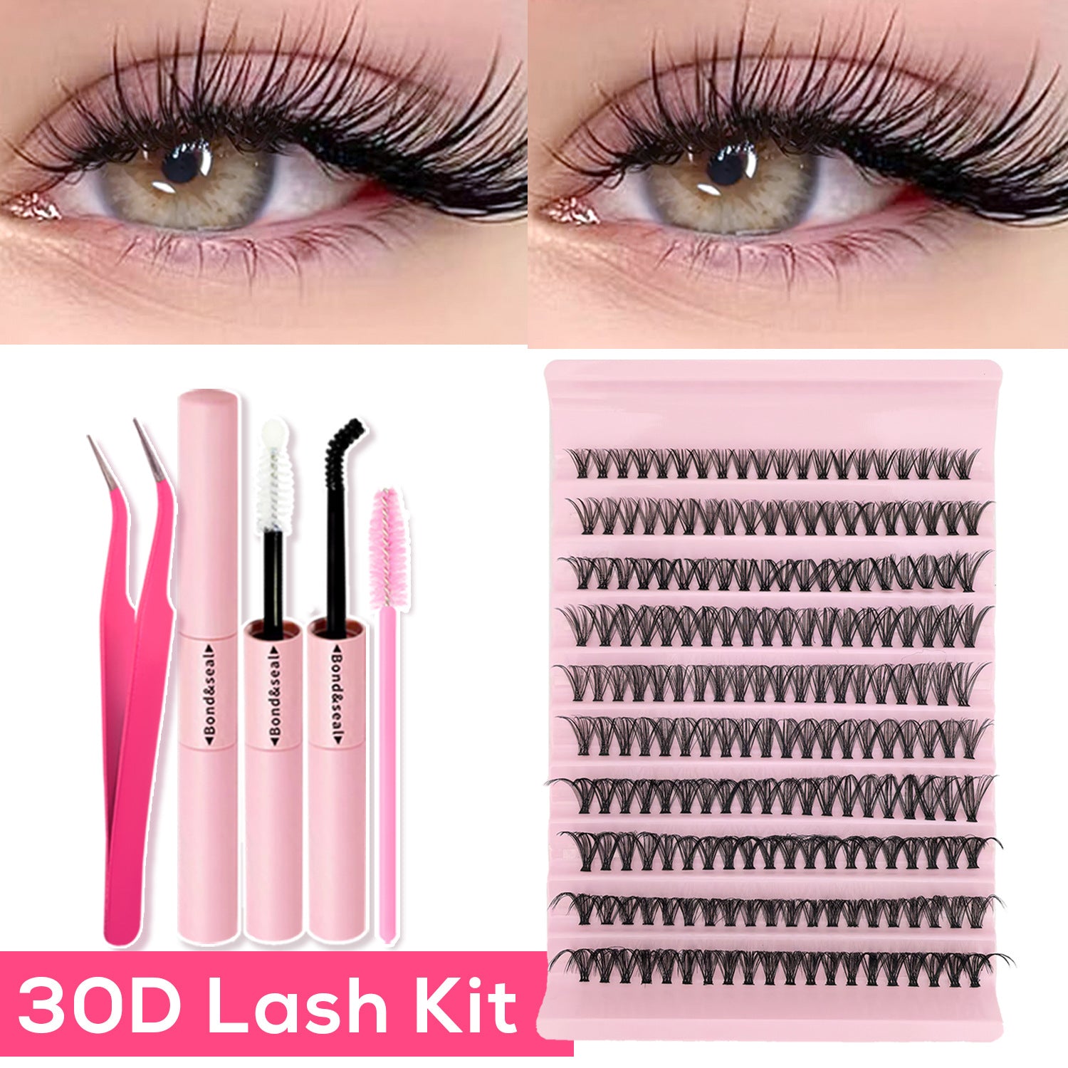 False eyelashes book