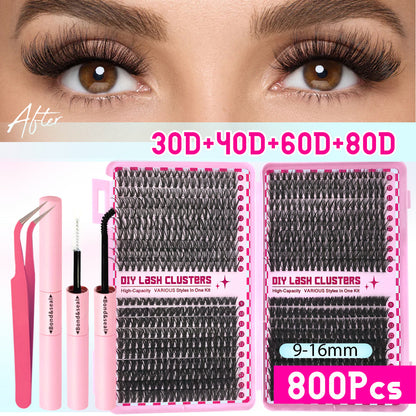 False eyelashes book