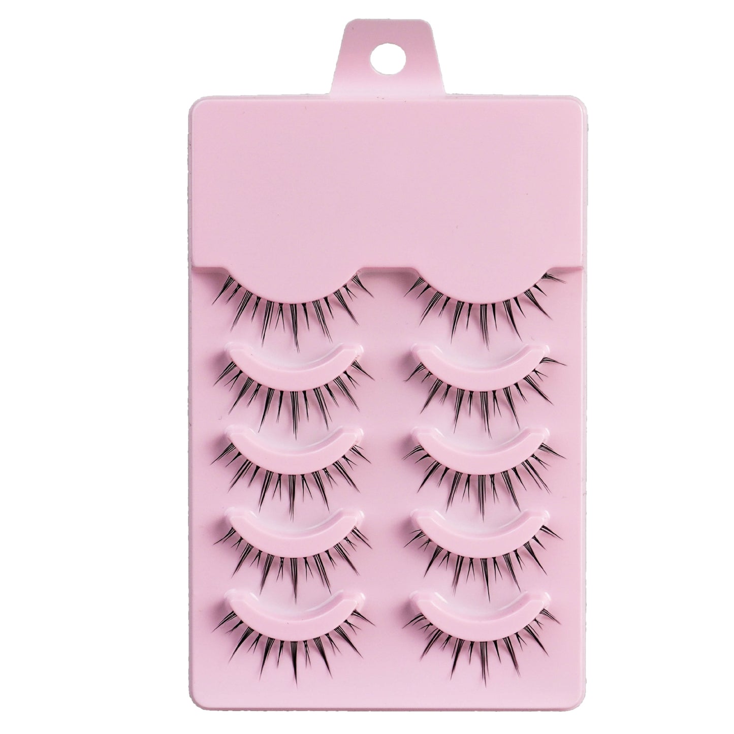 False Eyelashes Full Hard Stem Natural Look