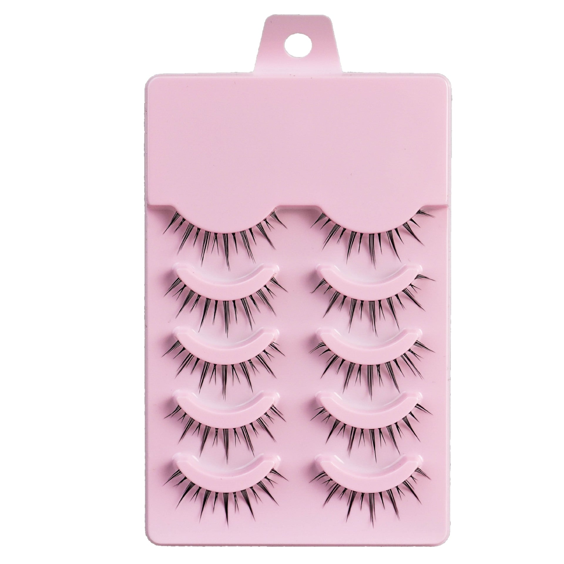 False Eyelashes Full Hard Stem Natural Look