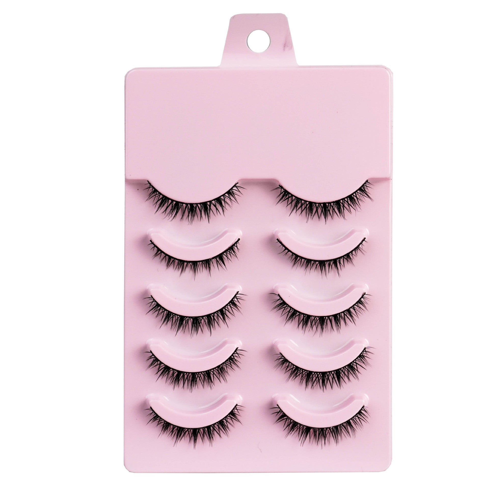False Eyelashes Full Hard Stem Natural Look