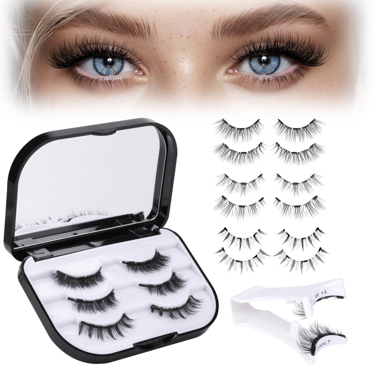 false eyelashes