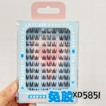 false eyelashes