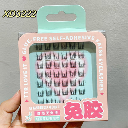 false eyelashes