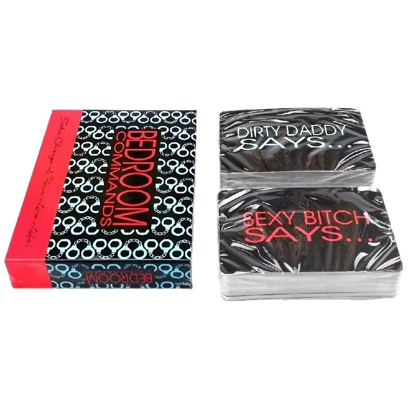 Family Party Board Game Cards Bedroom Commands Adult Couple Card