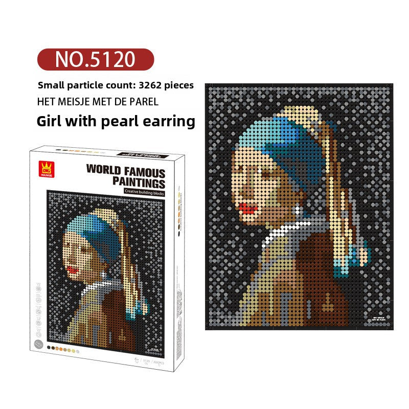 Famous Paintings Building Blocks Educational Toy