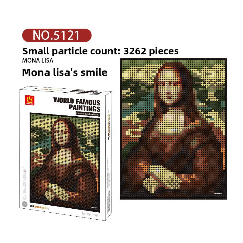 Famous Paintings Building Blocks Educational Toy