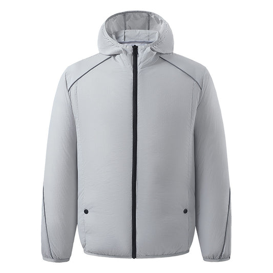Fan Cooling Work Vest with Reflective Strips for Outdoor Summer Use