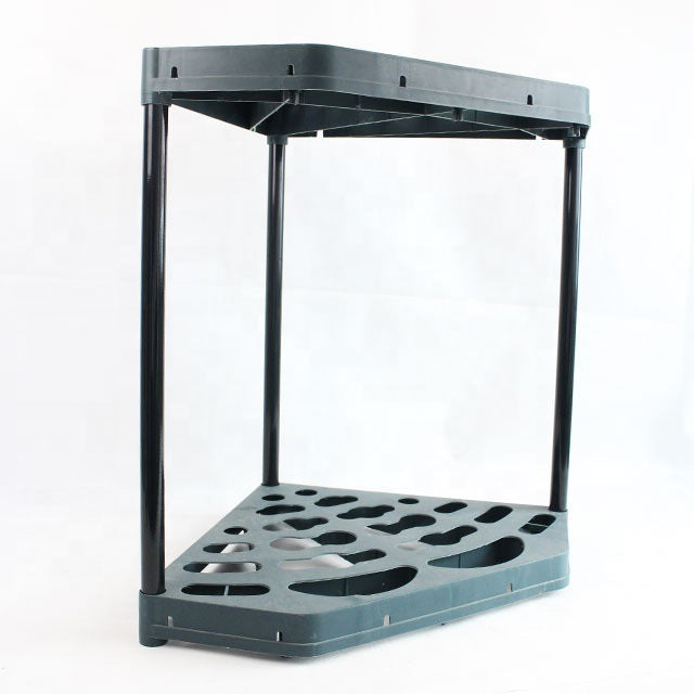 Fan-shaped tool rack