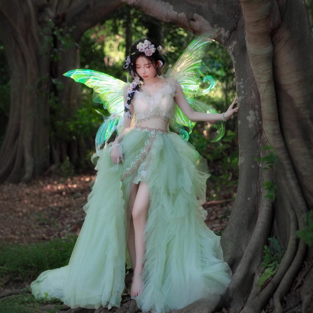 Fantasy Angel Elf Girl Photo Clothing Set