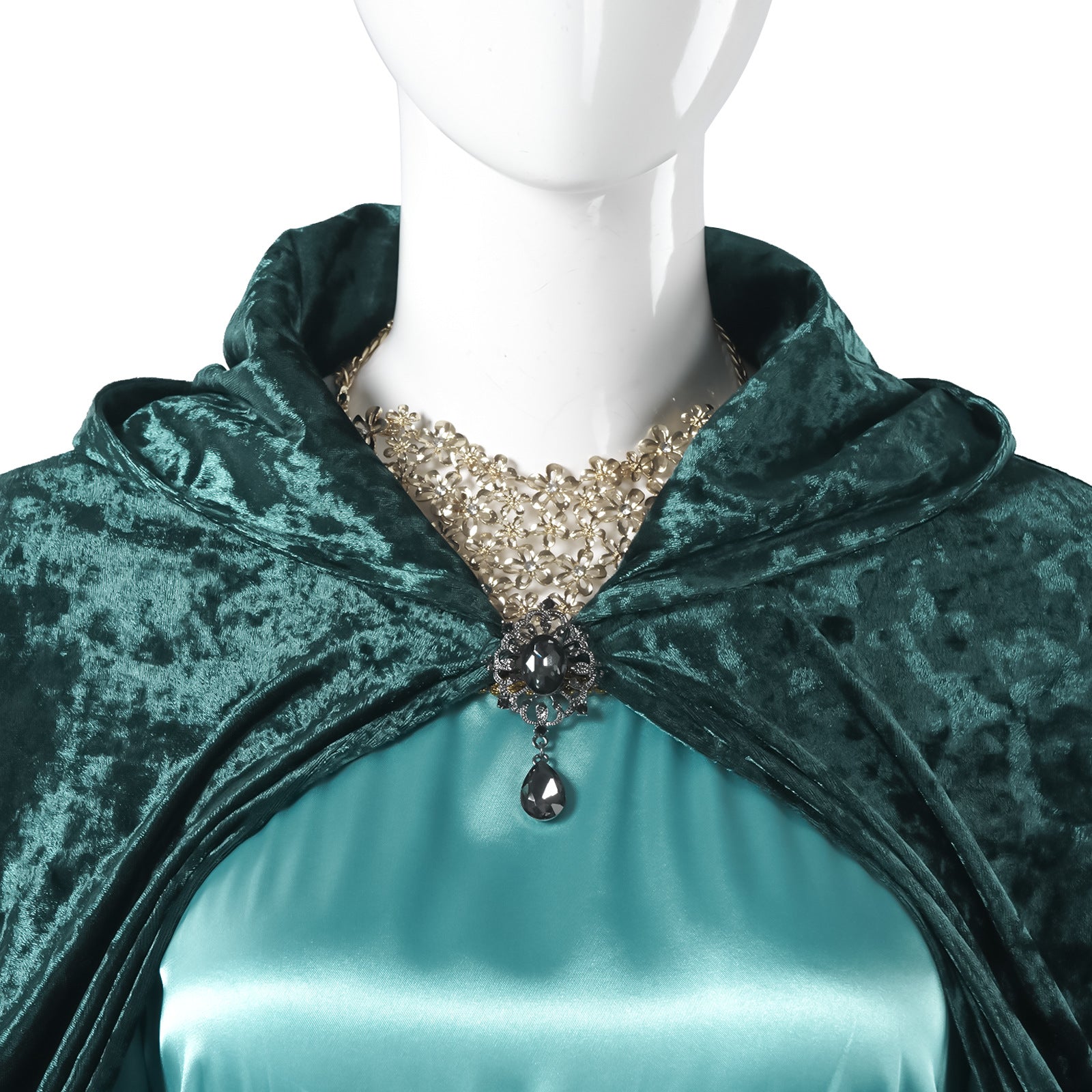 Fantasy Blue Queen Dress Costume