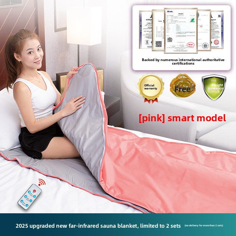 Far-infrared Seabuckthorn Cold and Moisture Dispelling Instrument Sauna Blanket Yuezi Khan Household Beauty Salon Whole Body Acid and Sweating Blanket
