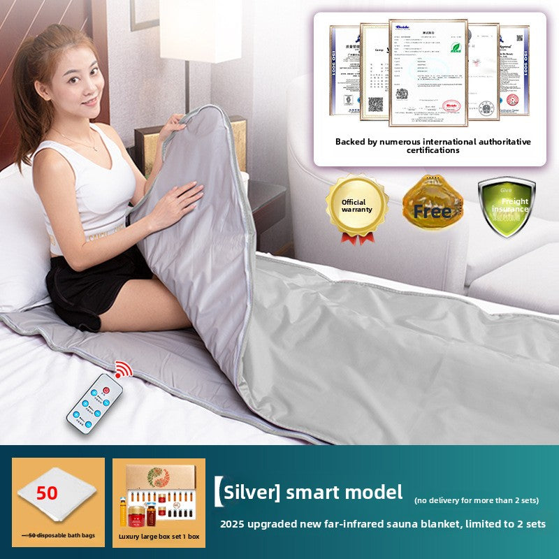 Far-infrared Seabuckthorn Cold and Moisture Dispelling Instrument Sauna Blanket Yuezi Khan Household Beauty Salon Whole Body Acid and Sweating Blanket