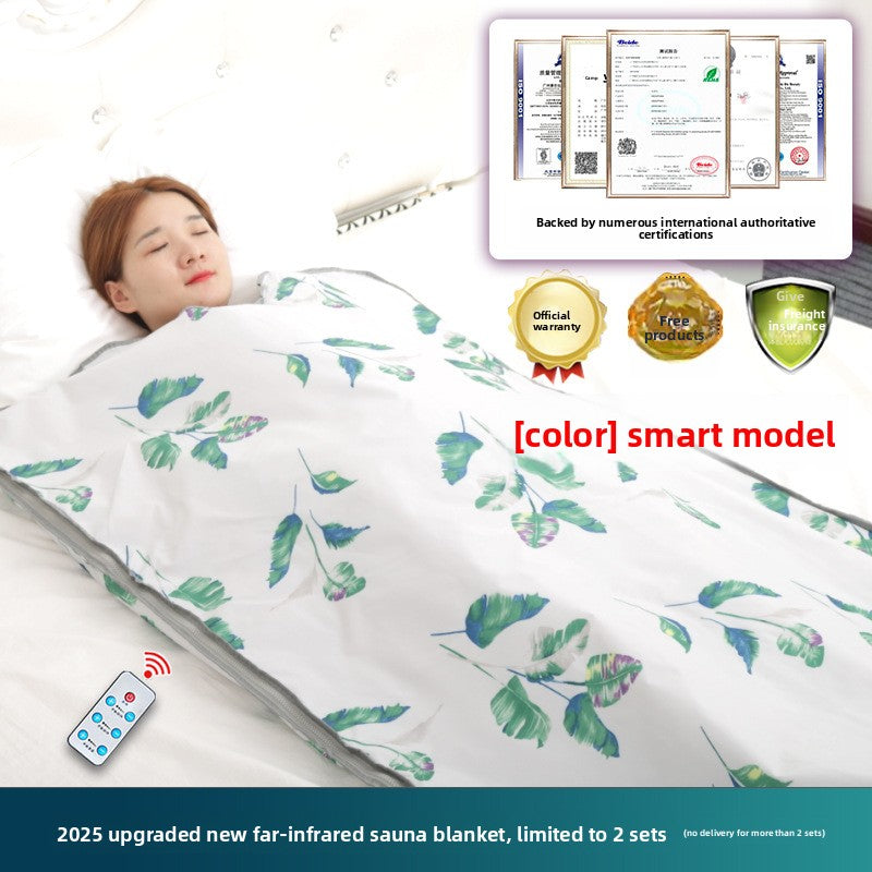 Far-infrared Seabuckthorn Cold and Moisture Dispelling Instrument Sauna Blanket Yuezi Khan Household Beauty Salon Whole Body Acid and Sweating Blanket