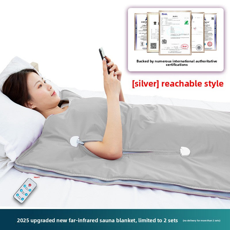 Far-infrared Seabuckthorn Cold and Moisture Dispelling Instrument Sauna Blanket Yuezi Khan Household Beauty Salon Whole Body Acid and Sweating Blanket