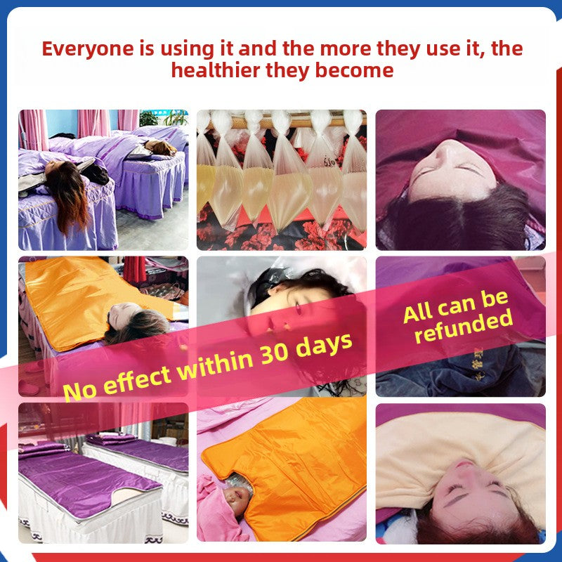Far-infrared Seabuckthorn Cold and Moisture Dispelling Instrument Sauna Blanket Yuezi Khan Household Beauty Salon Whole Body Acid and Sweating Blanket