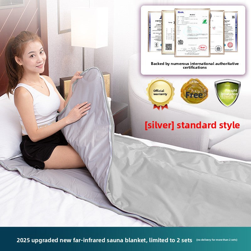 Far-infrared Seabuckthorn Cold and Moisture Dispelling Instrument Sauna Blanket Yuezi Khan Household Beauty Salon Whole Body Acid and Sweating Blanket