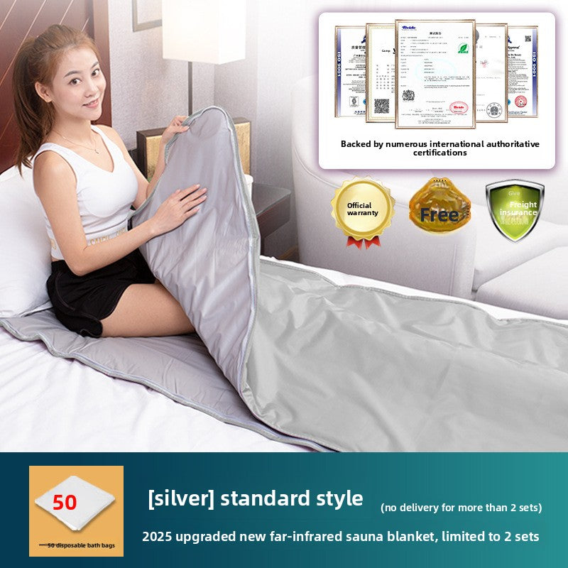 Far-infrared Seabuckthorn Cold and Moisture Dispelling Instrument Sauna Blanket Yuezi Khan Household Beauty Salon Whole Body Acid and Sweating Blanket
