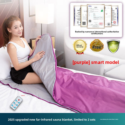 Far-infrared Seabuckthorn Cold and Moisture Dispelling Instrument Sauna Blanket Yuezi Khan Household Beauty Salon Whole Body Acid and Sweating Blanket