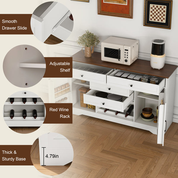 Farmhouse Buffet Sideboard