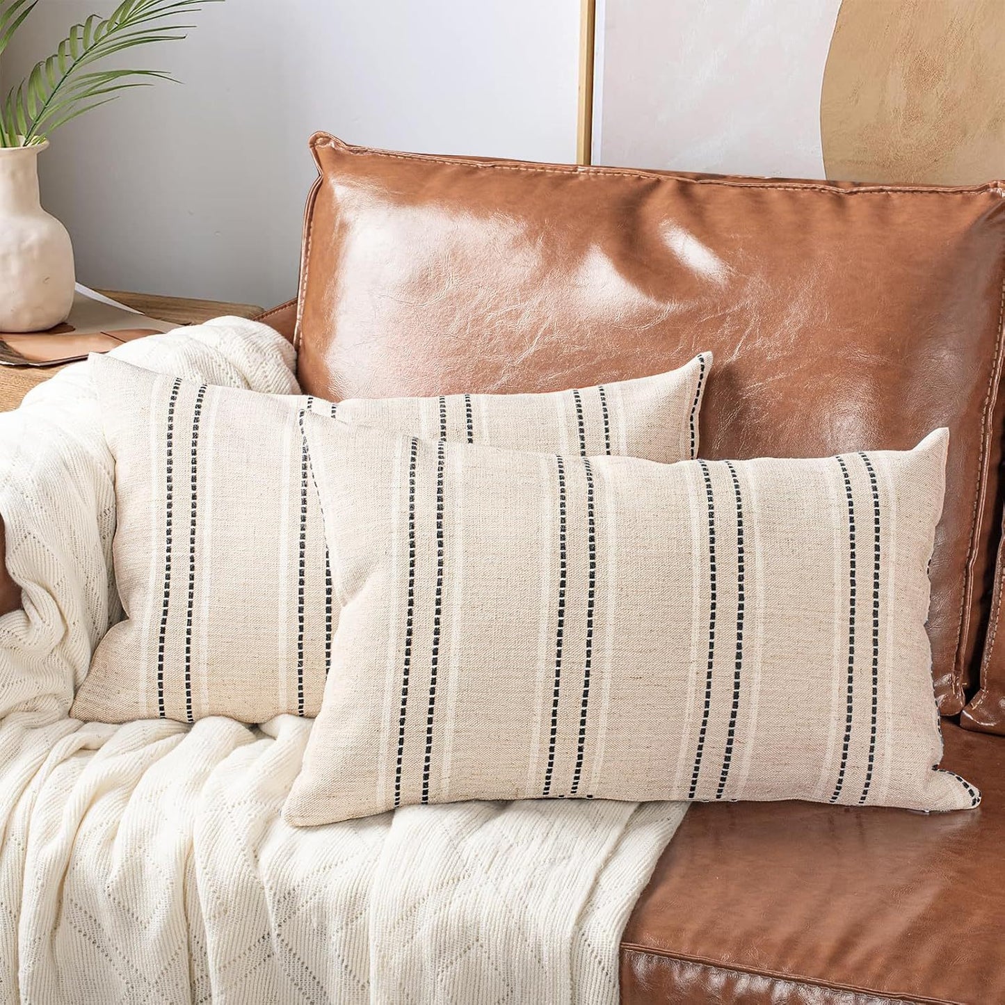 Farmhouse Linen Pillowcase