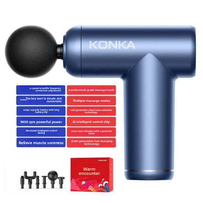Fascia gun massager muscle relaxation