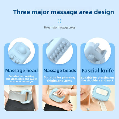 Fascial ring muscle massager