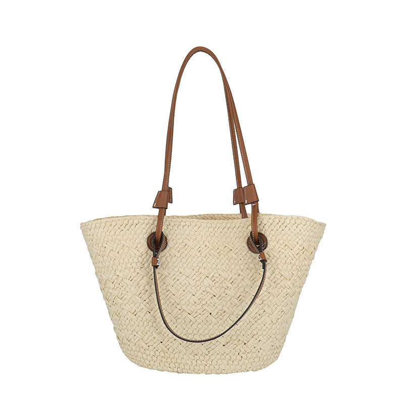 Fashion Beach Vacation Style Straw Woven Bag
