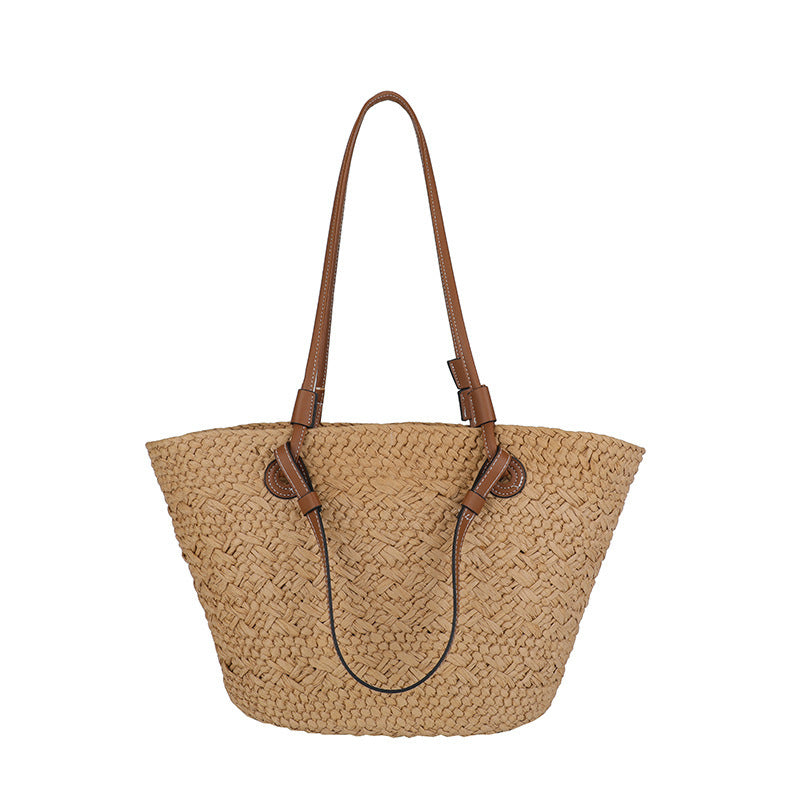 Fashion Beach Vacation Style Straw Woven Bag
