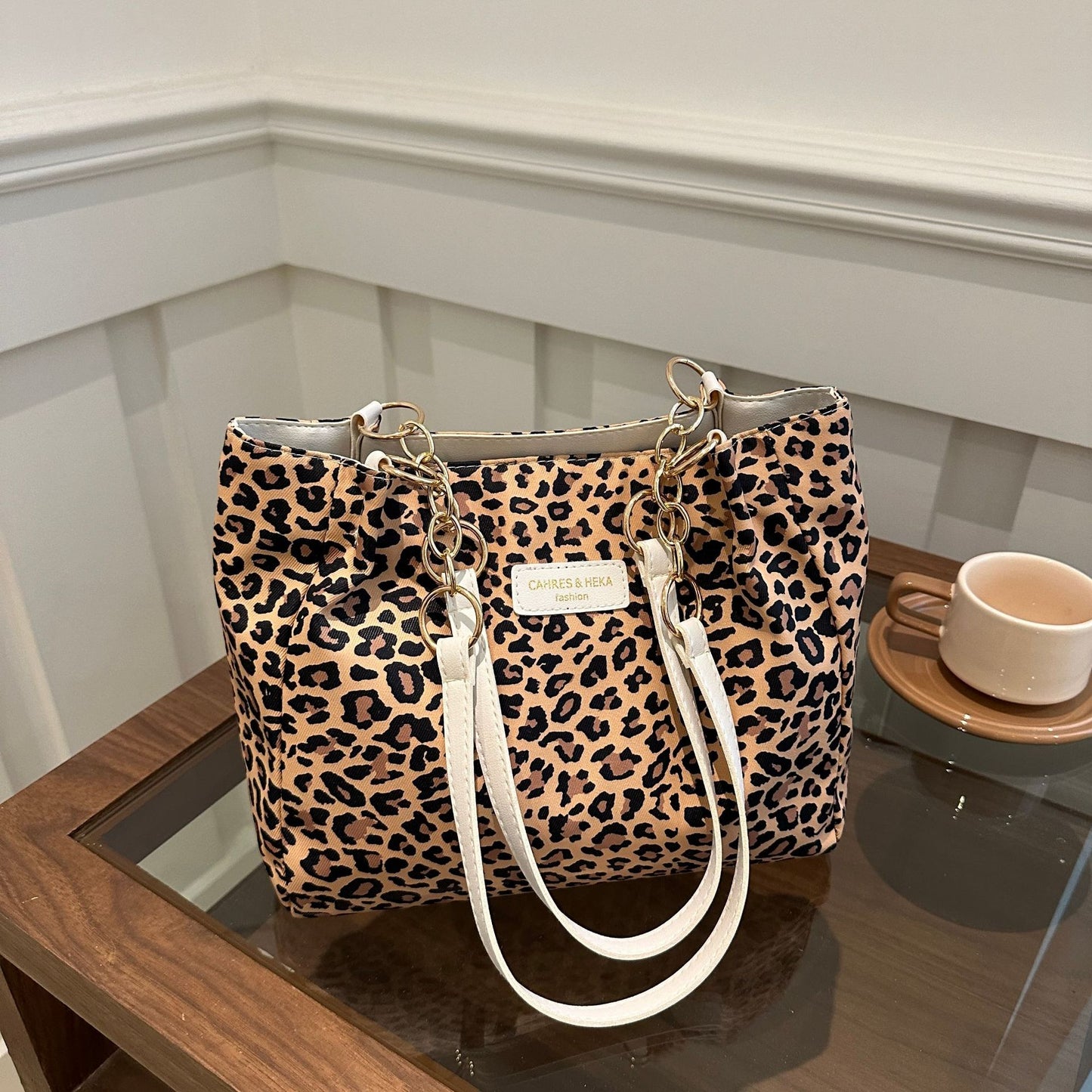 Fashion Canvas Tote Bag with Butterfly Design