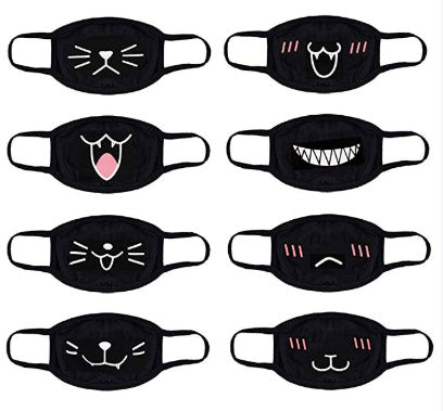 Fashion Cotton Printed Face Mask with Cartoon Design