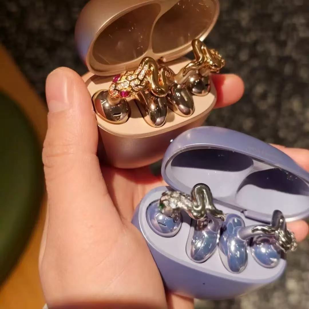 Fashion Diamond Earphone Clip Accessories