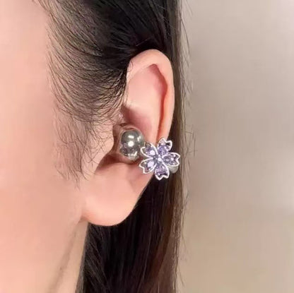 Fashion Diamond Earphone Clip Accessories