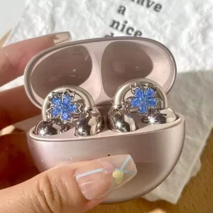 Fashion Diamond Earphone Clip Accessories