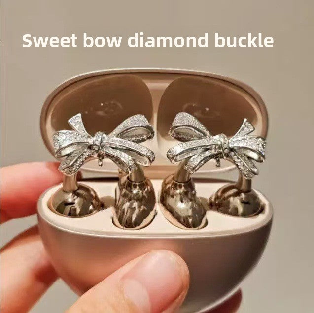 Fashion Diamond Earphone Clip Accessories