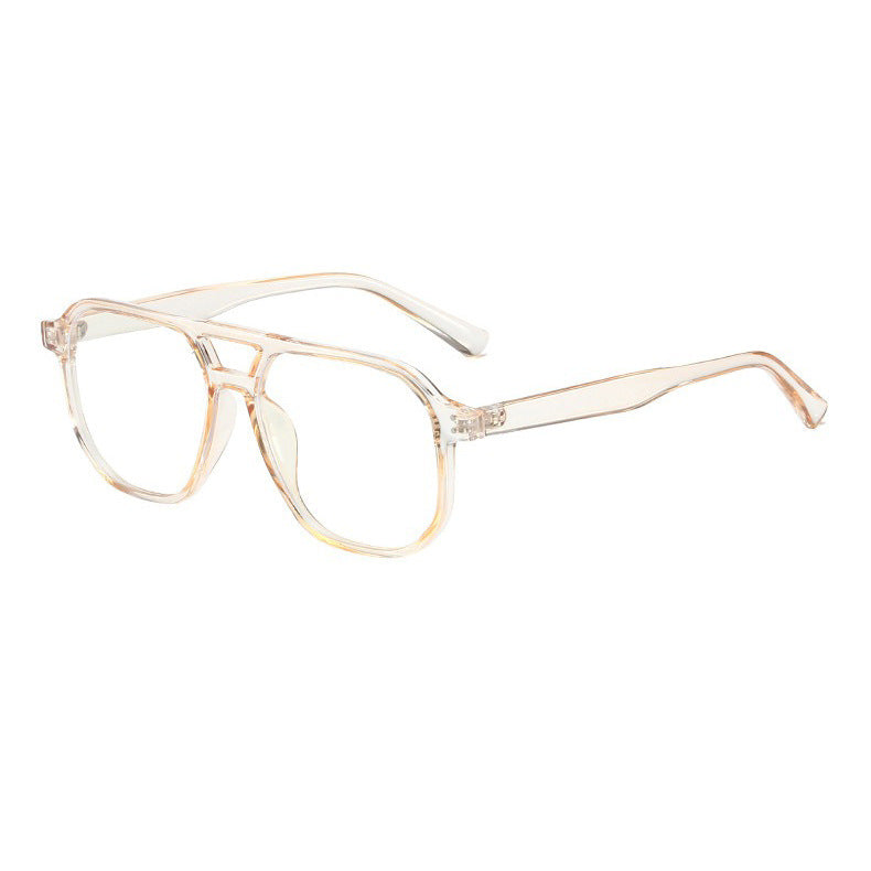 Fashion Double Beam Anti Blue Light Glasses